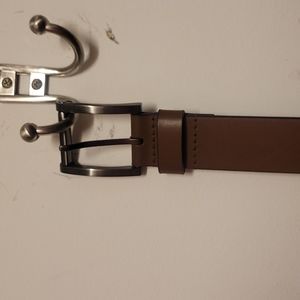 Leather belt